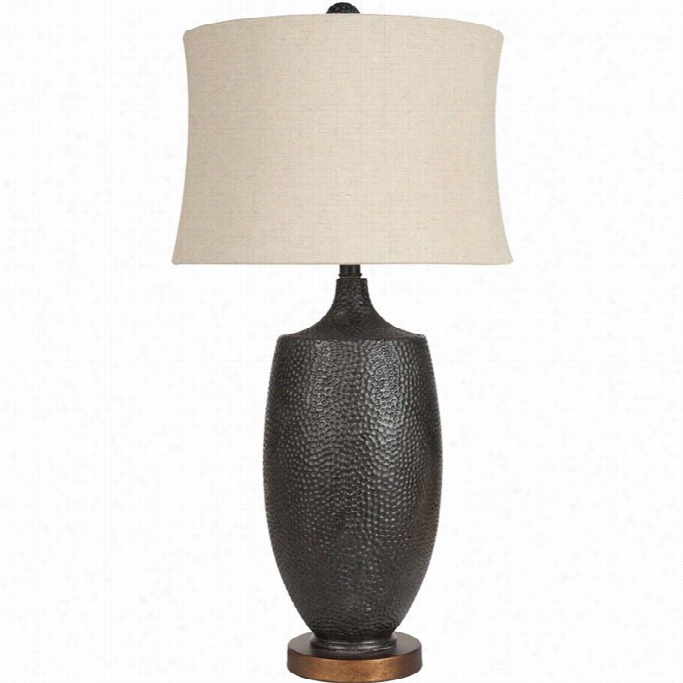 Surya Resin Table Lamp In Cam El