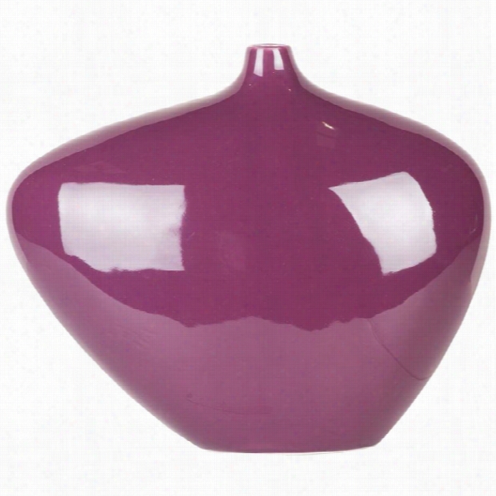 Surya Salacoa 11.5 X 14.2 Ceramic Vase In Glossy Stab