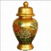 Oriental Furniture 11 Temple Jar in Gold