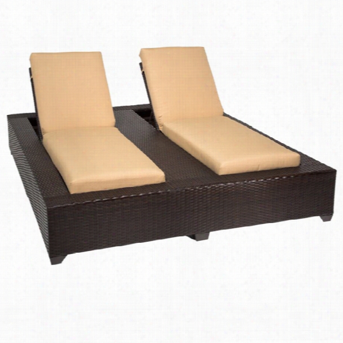 Tkc Bora Bora Wicker Patio Lounges In Sesame