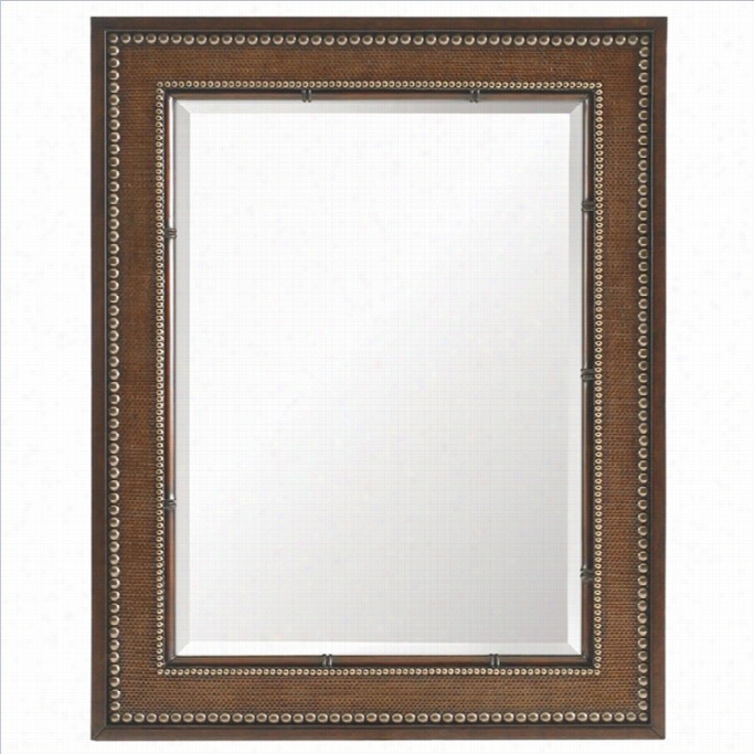 Toommy Bahama Home Landara Barons Cove Mirror In Rich Tobacco