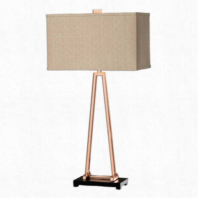 Uttermost Rashawwn Rose Gold Lamp