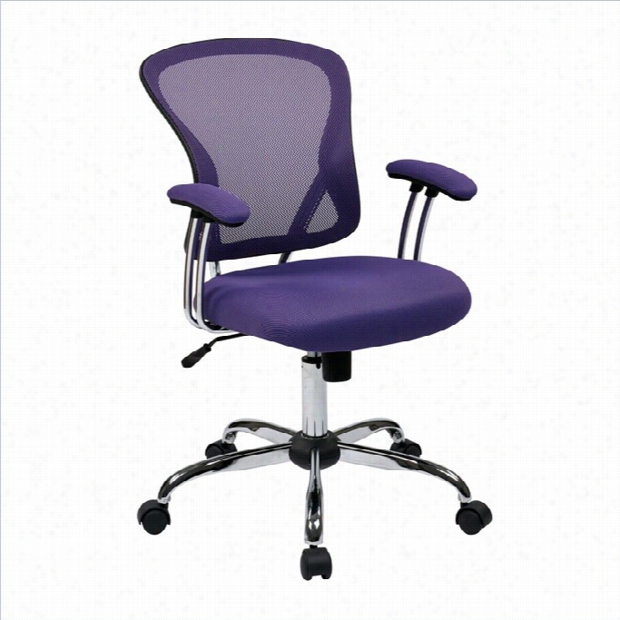 Avenue Six Juliana Tazk Office Chair In Purlpe