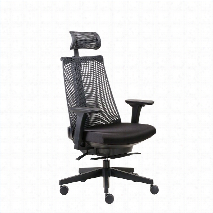 Boss Office Contempor Ary Exective Fof Ice Chair In Black With Headrest