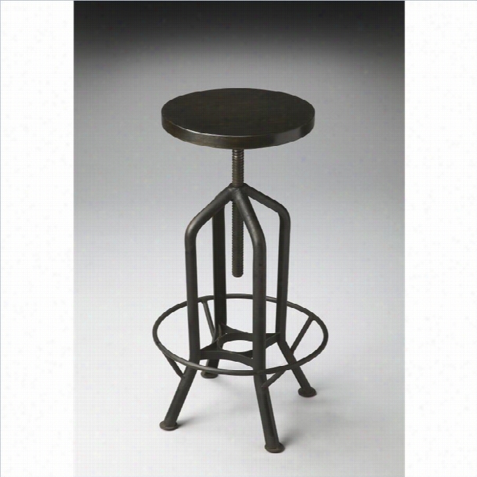 Butler Specialty  Metalworks Revolving Bar Stool