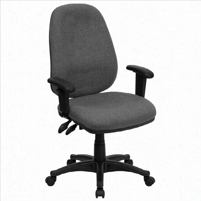 Flas Furnituer High Back Office Chair In Gray