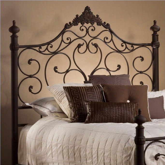 Hillsdale Baremore Spindle Headboard In Brown-king