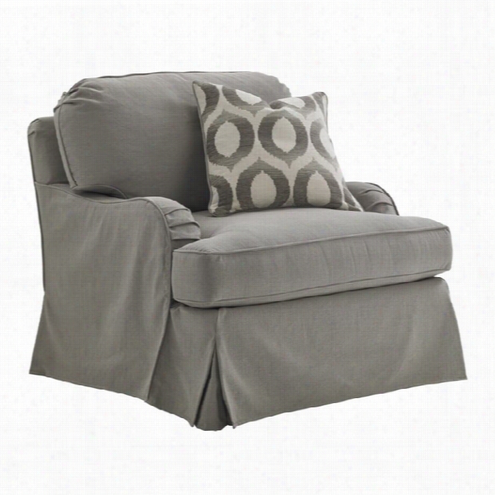 Lexington Oyster Bay Stowe Arm Chair In Gray