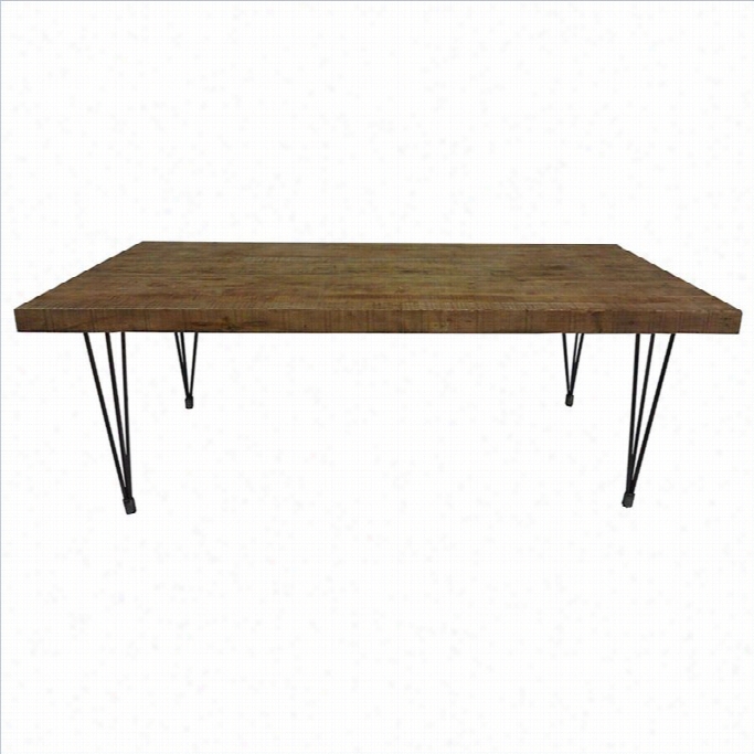 Moe's Bonega Dining Table In Natural