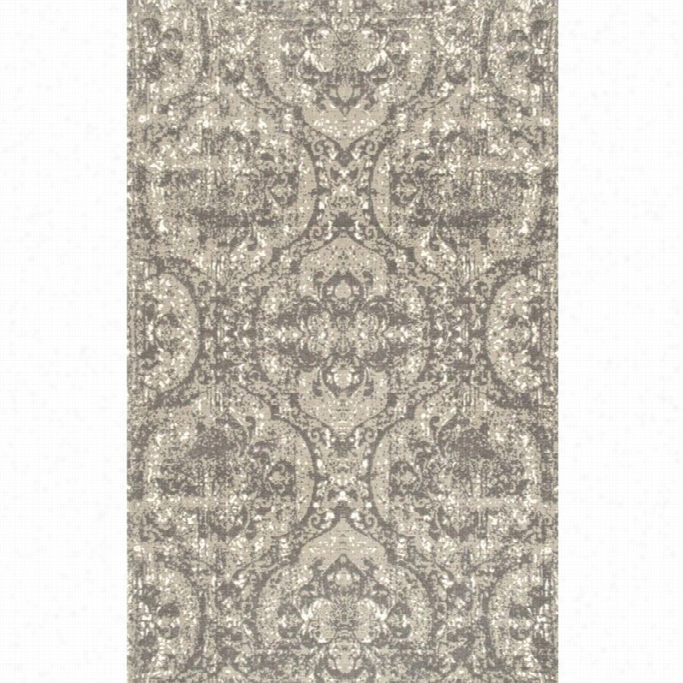 Nuolomm 5' Xx 8' Chirography Woven Viillegas Rug In Harcoal