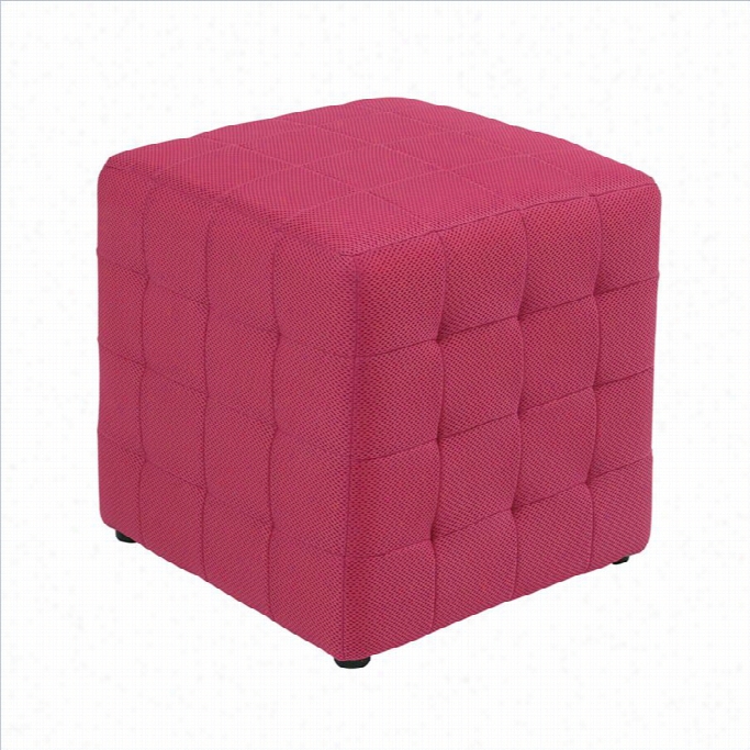 Office Star Detur Building Otto Man Cube In Pink