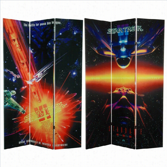 Oriental 6' Star Trek The Udiscovered Country Room Distributer