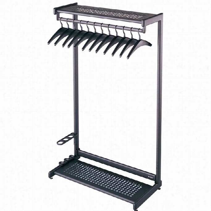 Quartet Two Shelf Garment Rack