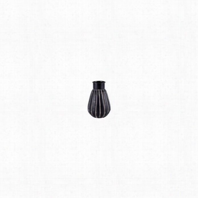 Renwil Exeter Vase In Black