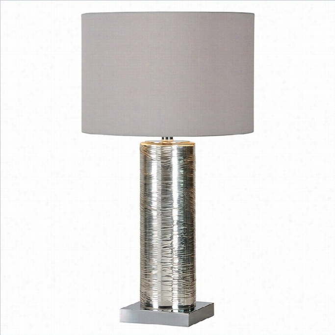 Renwil Modern Table Lamp I Silver Plating