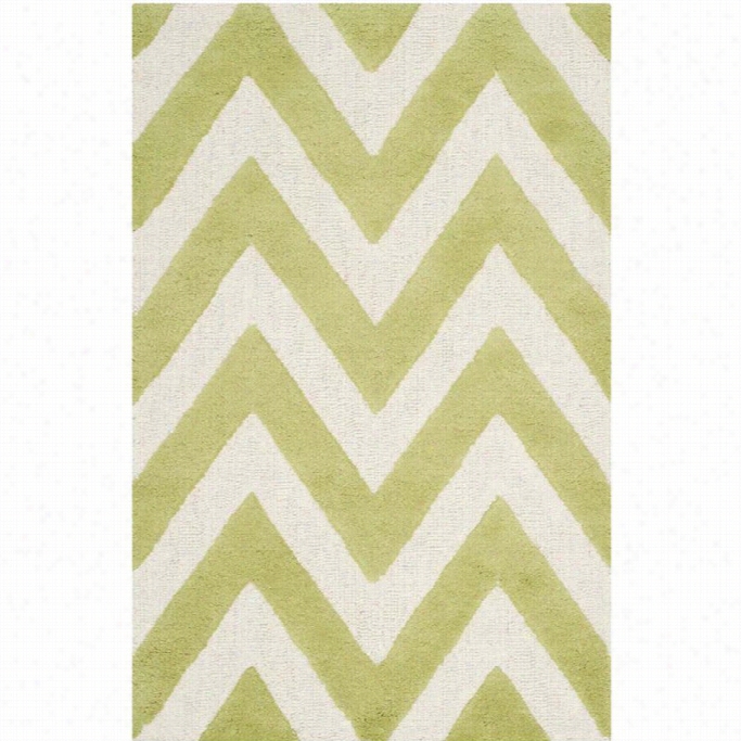 Safavieh Cmbridge Green Transitional Rug - Runner 2'6 X 4'