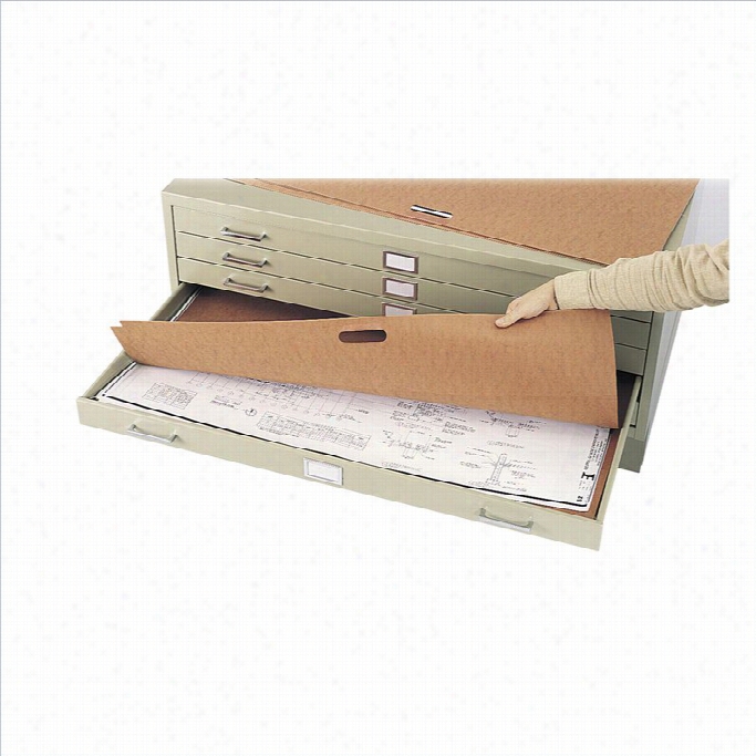 Safco Flat Files 36 X 24 Metal File Portfolio (set Of 10)