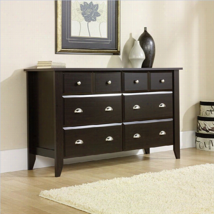 Sauder Shoal Creek Dresser In Jamocha Wood