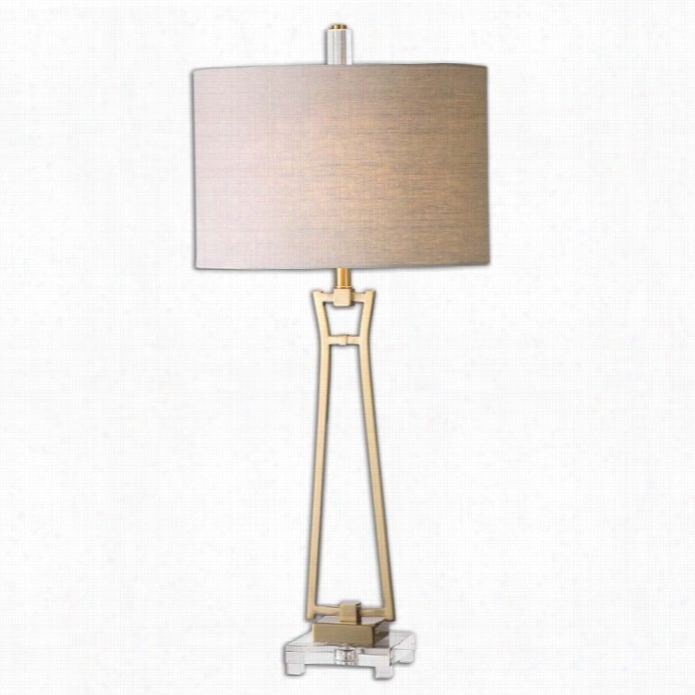 Uttermost Leonidas Gold Table Lamp