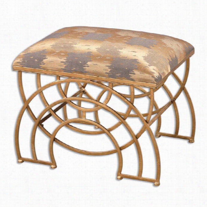 Uttermost Marcedes Gold Small Bench