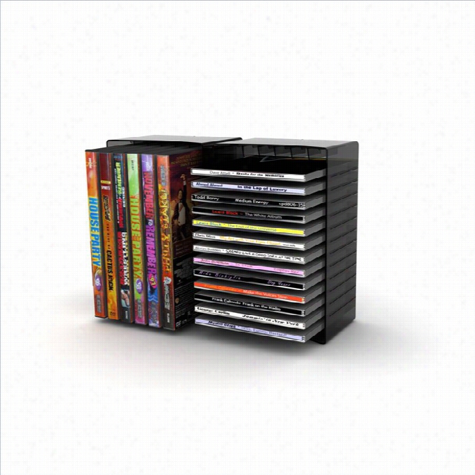 Atlantic Inc Double Disc Storage Module Ni Black