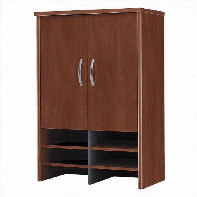 Bush Bbf Series C 30w Hutch In Hasen Cherry