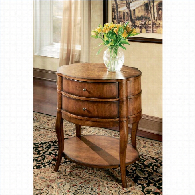 Butler Specialty Transitions Oval Wood End Table