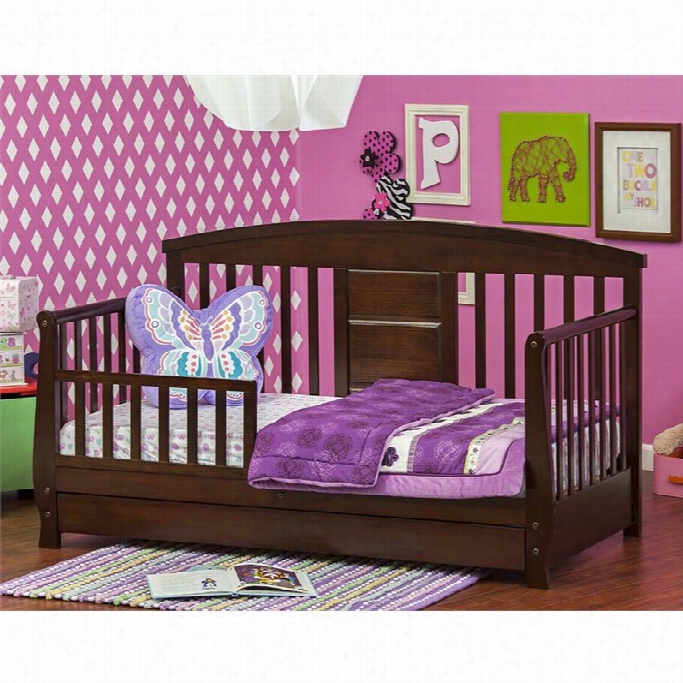 Dream On Me Deluxe Toddler Day  Bed In Espresso