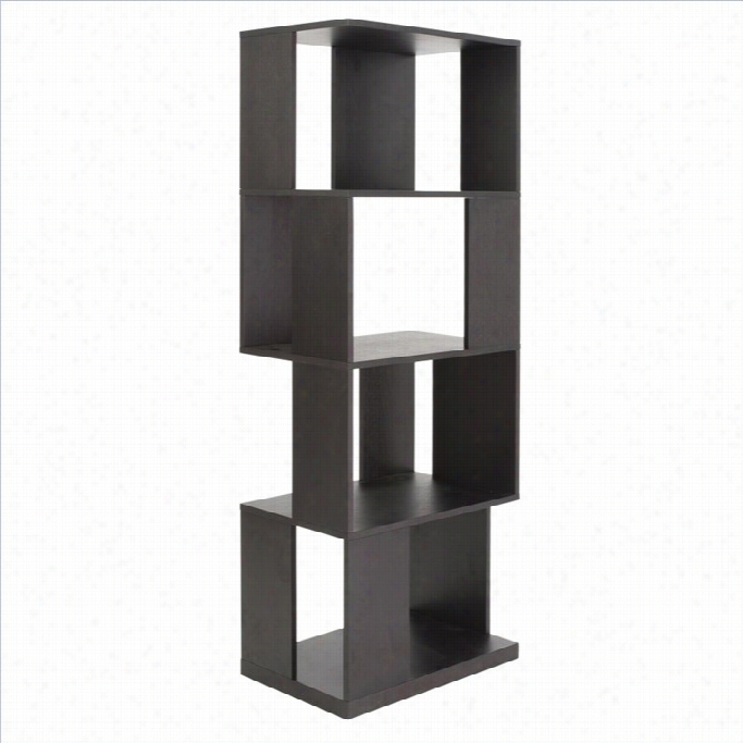 Eurostyle Cabrio 71 Shelving Unit In Wenge