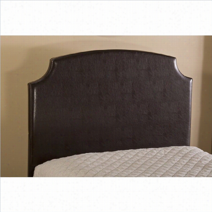Hillsdale Lawler Panel Headboard With Rails In Brown-twin