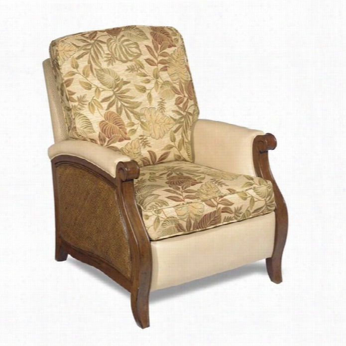 Hookef Furniture Windward Upholstered Recliner In Dar K Honey