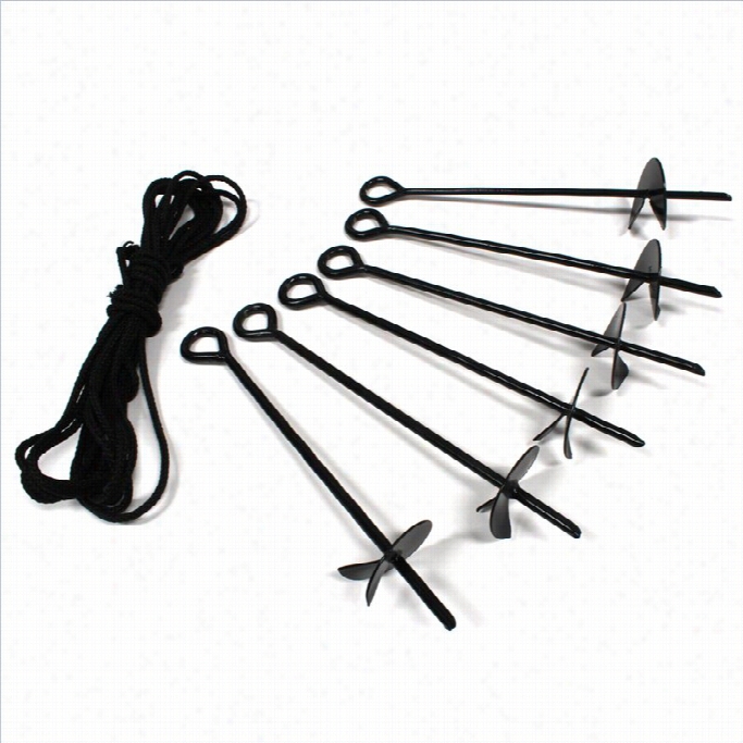 Kin Canopy 66 Piece Steel Nachor Kit Wit Rop Ein Black