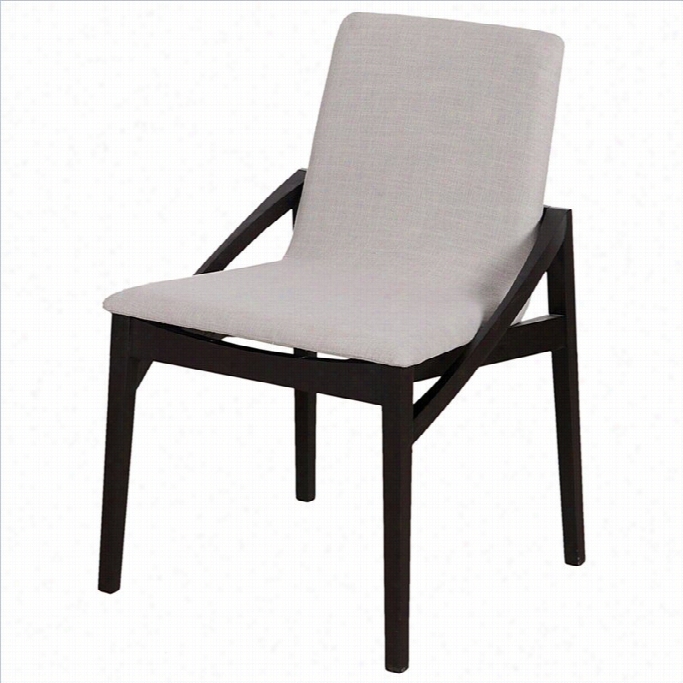 Moe's Maldive Dining Chair In Dark Brown