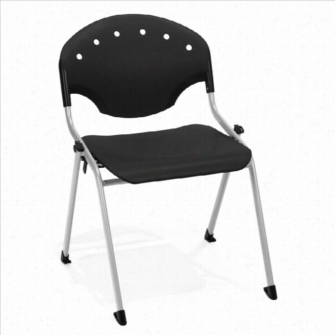 Ofm Tsack Stacking Chair Nno Afms In Silv Er And Black
