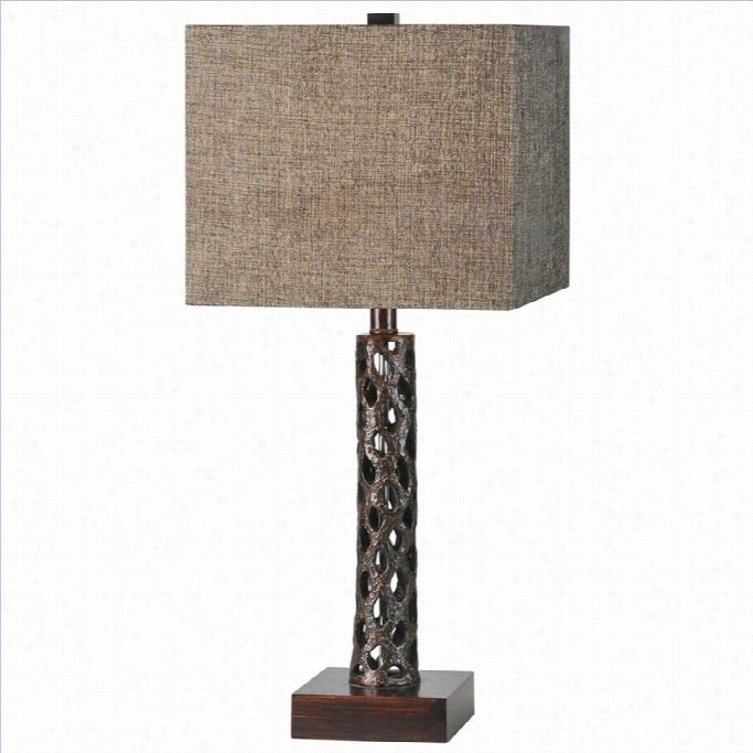 Renwil Luisa Table Lamp In Bronze