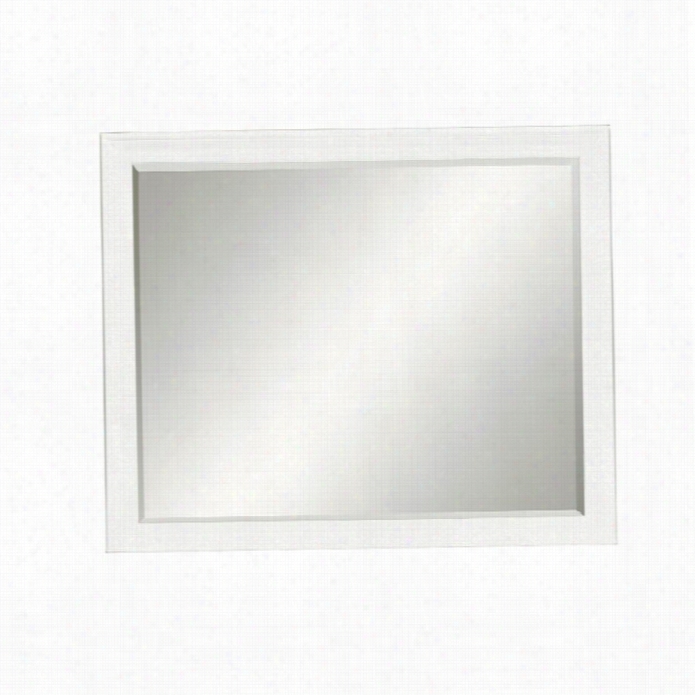 Samuel Lawrence Furniture Brighton Landscape Mirror In White