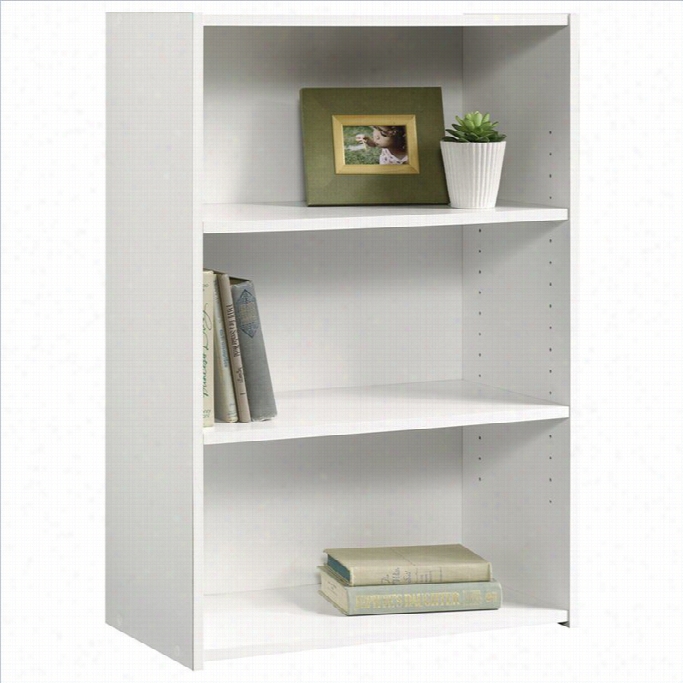 Sauder Beginnings Bookcase In Soft White