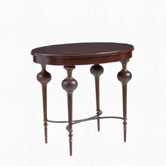 Stanlwy Villa Couture Adriaana Lamp Table In Pomegranate