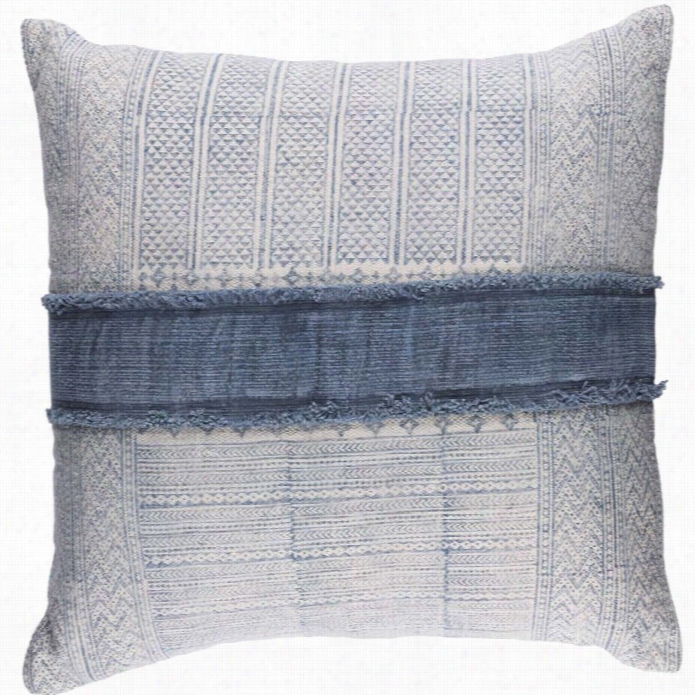 Surya Lola Poly Become Full 30 Square Pillow In Dismal
