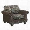 Ashley Grantswood Fabric Arm Chair in Cocoa