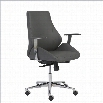 Eurostyle Bergen Low Back Office Chair in Gray