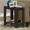 Monarch Accent Side Table in Cappuccino