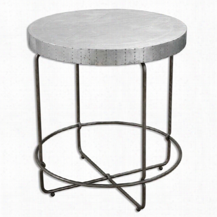 Uttermost Amiano Iron Accent Table