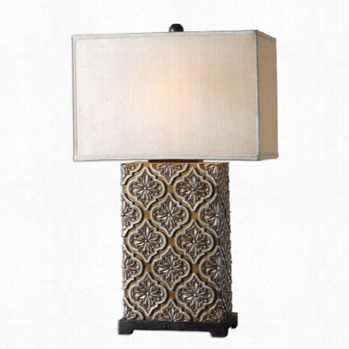 Uttermost Curino Table Lamp In Golden Bronze Stain