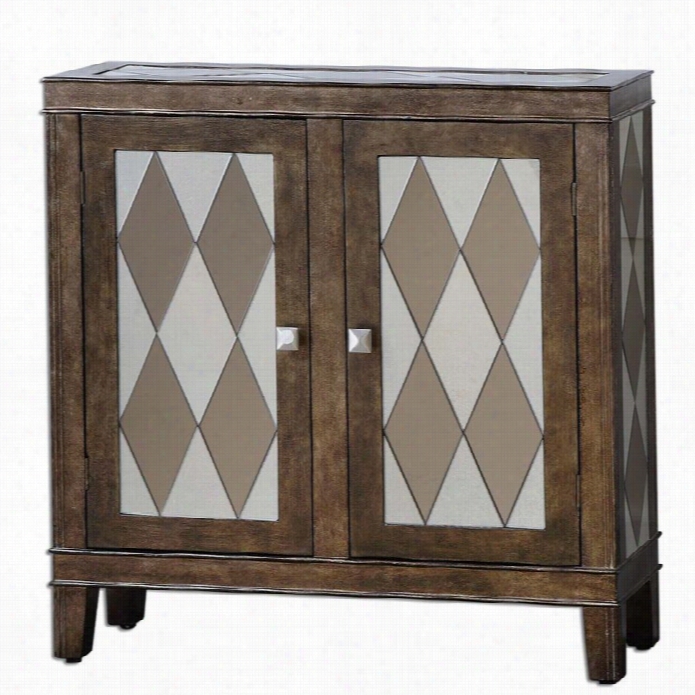 Uttermost Triivelin Wooden Solace Cabinet
