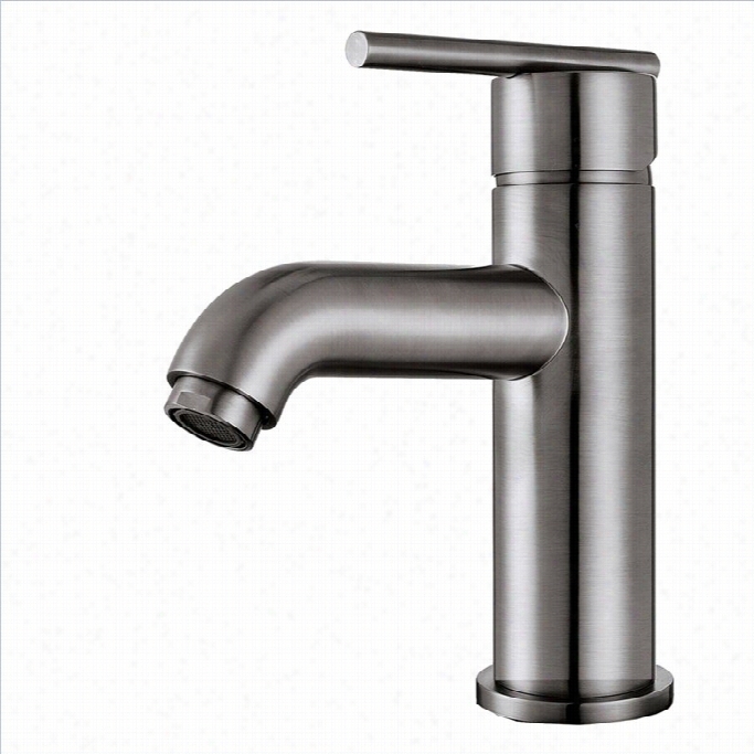 Yosemiet 1-hadnle Lavtaory Faucet With Pop-up Drain In Brushed Nickel