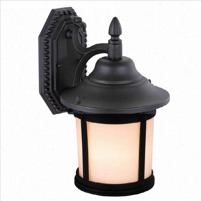 Yosemite Home Decor Jake 1 Light Outward Lights Wall Embellish In Black