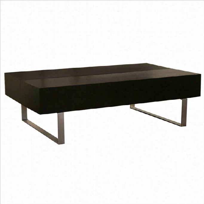 Baxton Studio Noemi Coffee Table In Black