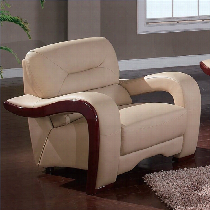 Global Furniture Usa 992 Chair In Cappuccino
