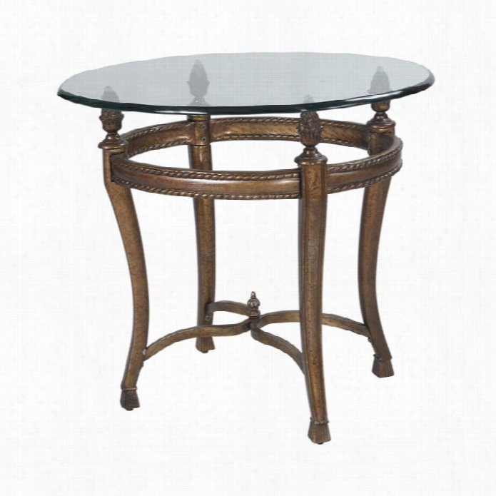 Hammary Suffolk Bay End Table In Antiquity